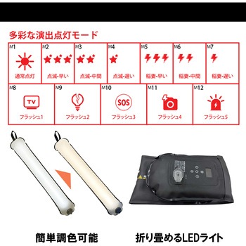 充電式デジタルバルーンスティックライト 富士倉