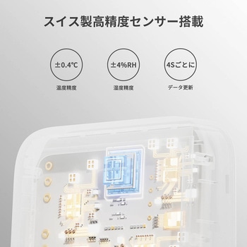 デジタル温湿度ロガー(SwitchBot 温湿度計) ケニス