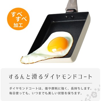 すべすべ超軽量フライパン玉子焼き IV パークレーン