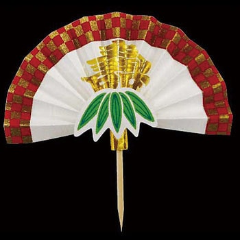 No.6312  市松扇子(ミニ) 川善