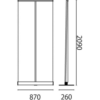 エコロールスクリーンバナー - 友屋