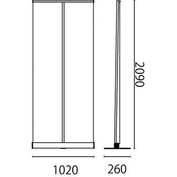 エコロールスクリーンバナー - 友屋