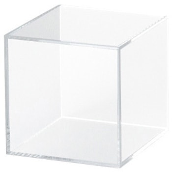 アクリルBOX 5面体(クリア) 友屋