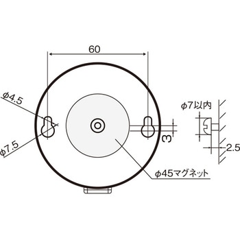 LED回転灯 ニコUFO 友屋