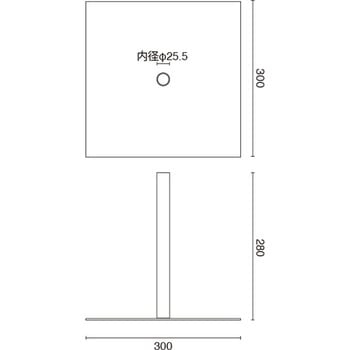 のぼり立て台 A型 友屋