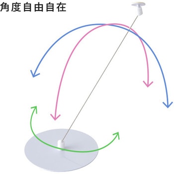 円盤ベースタイプ 貼り付けタイプ (5ヶ入) 友屋