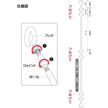 つぎつぎS字フック 友屋
