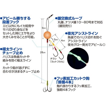 大フグカットウ仕掛 OWNER(オーナーばり)