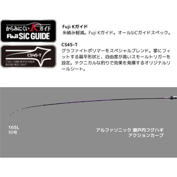 アルファソニック 瀬戸内フグハギ アルファタックル
