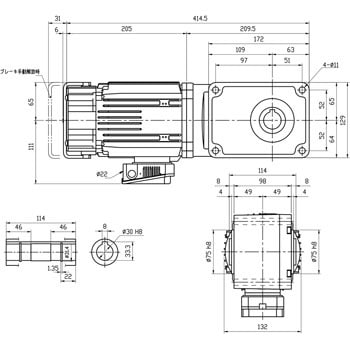 VC04-060BH �������u���[�L�t�M���[�h���[�^ �x�m�ϑ��@ 18317662