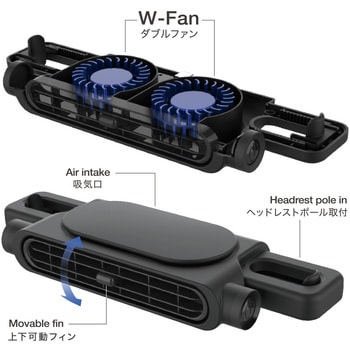 ネックワイドファン slim 槌屋ヤック