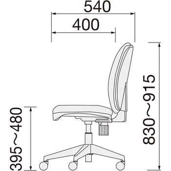 オフィスチェア(ハイバック) ニシキ工業