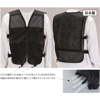 冷や冷や背中冷却ベスト 東洋物産工業(旧:トーヨーセフティー)