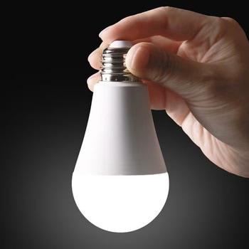 防災電球 蓄電型LED かりはな製作所