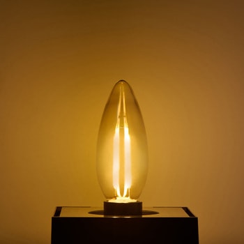 フィラメントLED電球シャンデリアC/D - ELPA