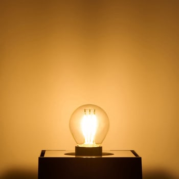 フィラメントLED電球S形ミニ 長寿命設計 飛散防止コーティング採用 クリアタイプ エジソンランプ 電球色 ELPA