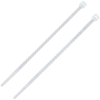 手で切れる結束バンド 100mm 断面が丸く安全 手でひねると切れて時短 DIY  キャンプ ケーブルタイケーブルタイ ELPA