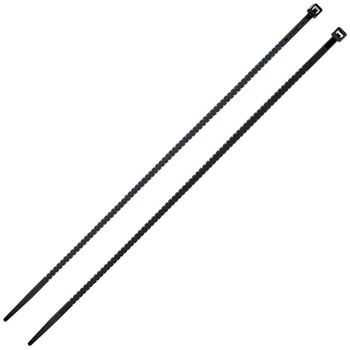 手で切れる結束耐候 300mm 断面が丸く安全 手でひねると切れて時短 DIY  キャンプ ケーブルタイ ELPA
