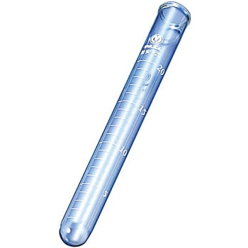 目盛付試験管 マルエム[理化学・容器]