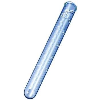 目盛付試験管 マルエム[理化学・容器]