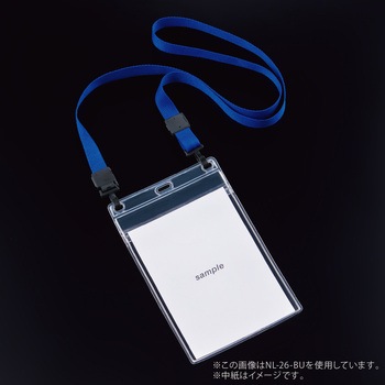 吊り下げ名札 ダブルフック式 ソフトタイプ ハガキ用 5枚 オープン工業