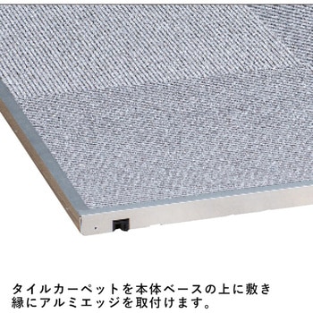 アドフロアシステム用アルミエッジ 2m 10本入 友屋