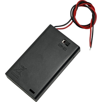 単4×3スイッチ付き電池ボックス エレキット