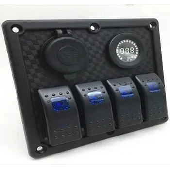 分電盤 スイッチパネル 12V マリンテック