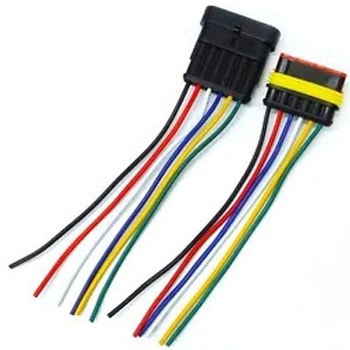 防水接続コネクター 6P マリンテック