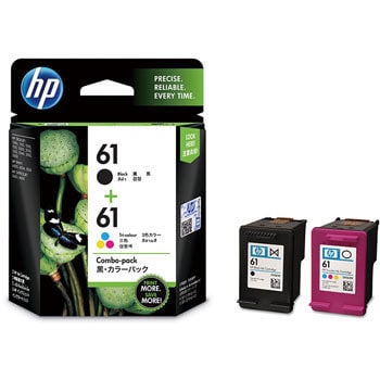 確認中　HP 純正 インク HP61 黒・カラーパック CR311AA