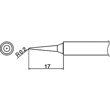 交換こて先 T34シリーズ 白光