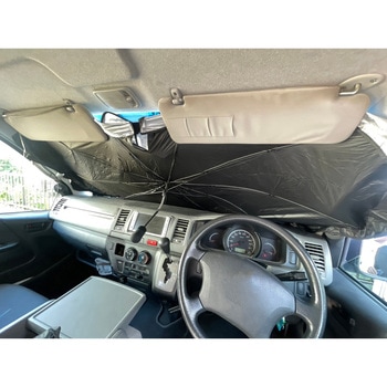 車用折りたたみ式 サンシェードパラソル (大型車用)L トレードワン