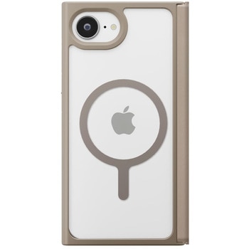 iPhone16e用 MagSafe対応 クリアフリップケース PGA