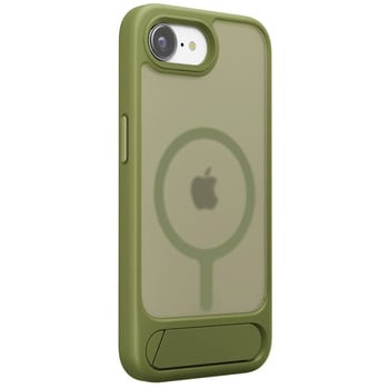 iPhone16e用 MagSafe対応 スタンド付ハイブリッドケース PGA
