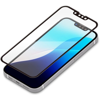 iPhone16e/14/13/13 Pro兼用 抗菌/抗ウイルス 液晶全面保護ガラス Dragontrail [ブルーライト低減] PGA