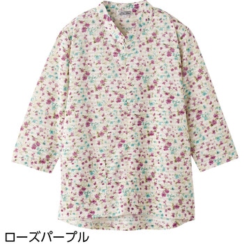 820622 7分袖ロングファスナーTシャツ 愛情介護