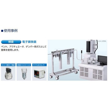 窒素ガス精製ユニット システムタイプ NSUシリーズ ショート+ショートサイズ(NPTねじ) CKD