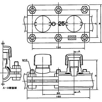 2S-SS 小口径活分岐サドル 1個 日本継手(旧 JFE継手) 【通販サイト