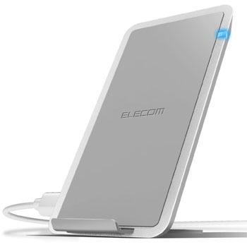 W-QS02XWH Qi�K�i�Ή����C�����X�[�d��/5W/10W �G���R�� 18438779