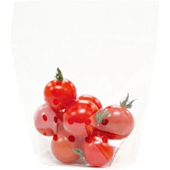 鮮度保持ミニトマト(チャック付)無地 精工 野菜袋 【通販モノタロウ】