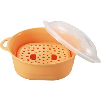 レンジでヌードル(目皿付き) 川崎合成樹脂