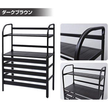 エアコン室外機カバー アルミ製 大型タイプ 棚付き YAMAZEN(山善)
