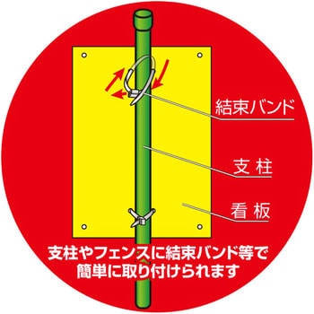 泥棒対策・不法投棄対策 看板 MIKI LOCOS