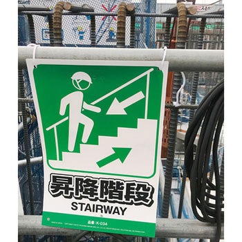JIS規格対応 安全標識看板 MIKI LOCOS