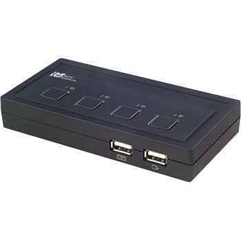 REX-430U パソコン自動切替器 USB接続(4台用) ラトックシステム ディスプレイ:ミニD-sub15ピン - 【通販モノタロウ】