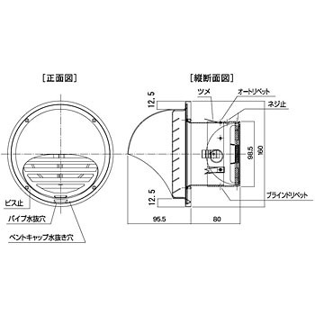 ガラリ NEW-VFA型FD アイエム