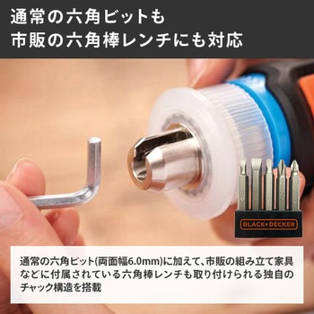 スクリュードライバー BLACK&DECKER