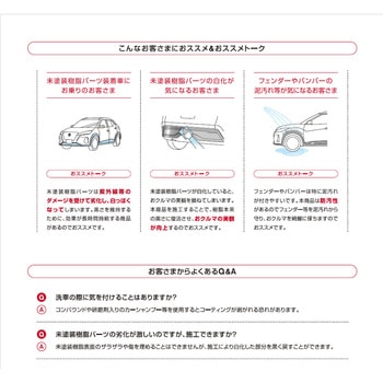 KA390-05000 未塗装樹脂コート 既販車施工用 PITWORK(日産) 1本(50mL 