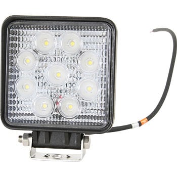 Wl 03 Led9 ハイパワーワークランプ 角型 27w Jet Inoue ジェットイノウエ トラック用フォグランプ 補助ランプ 通販モノタロウ