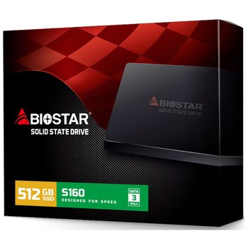 BIOSTAR 512GB SSD S160 未使用